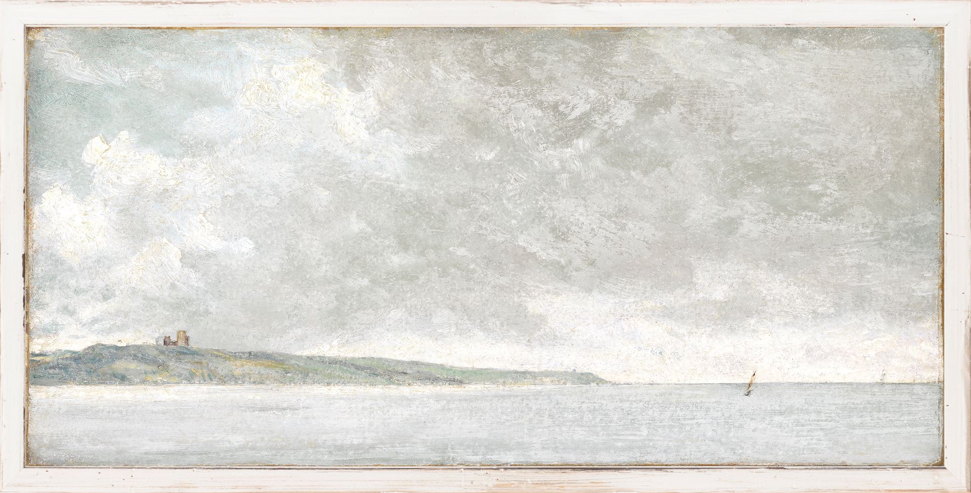Petite Scapes - Coastal Scene with Cliffs c.1814