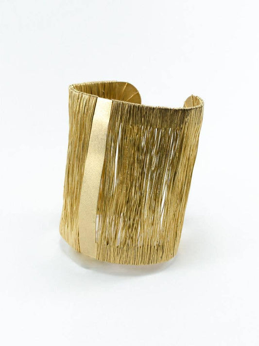 Spun Gold Cuff