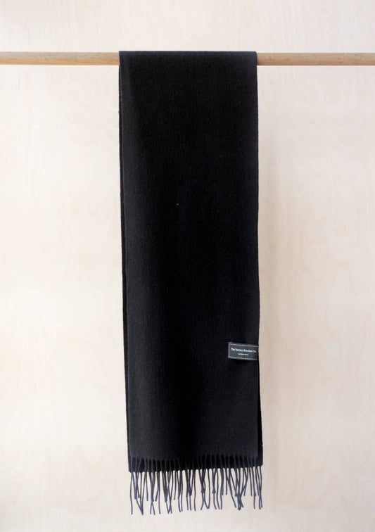 Lambswool Scarf - Black