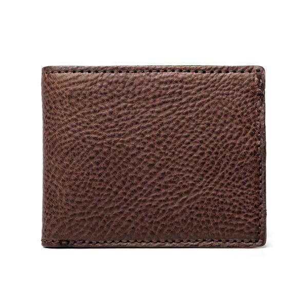 Campaign Leather Bifold Wallet - Smoke