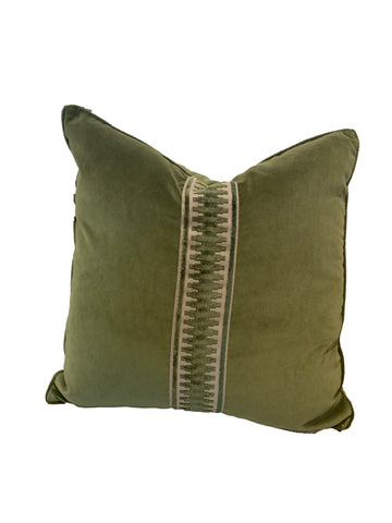 Jefferson Forest Velvet Pillow