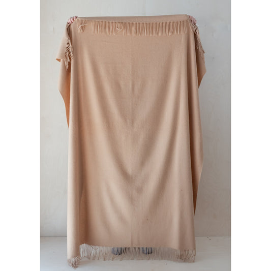 Lambswool Blanket - Camel