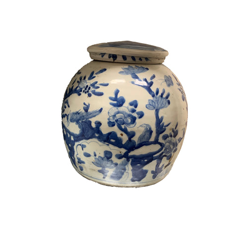 Small - Ming Jar Plum Lily Pad